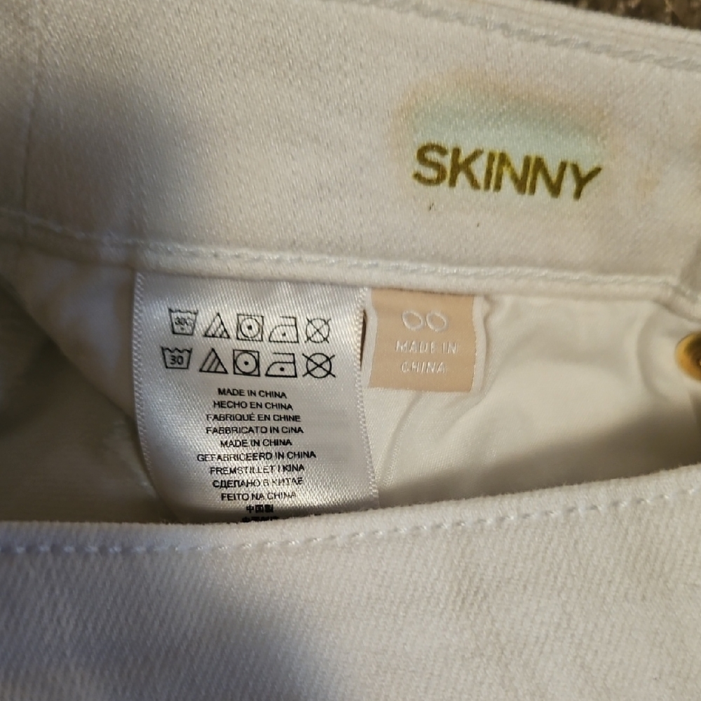 Michael Kors White Skinny Jeans - Picture 2 of 4